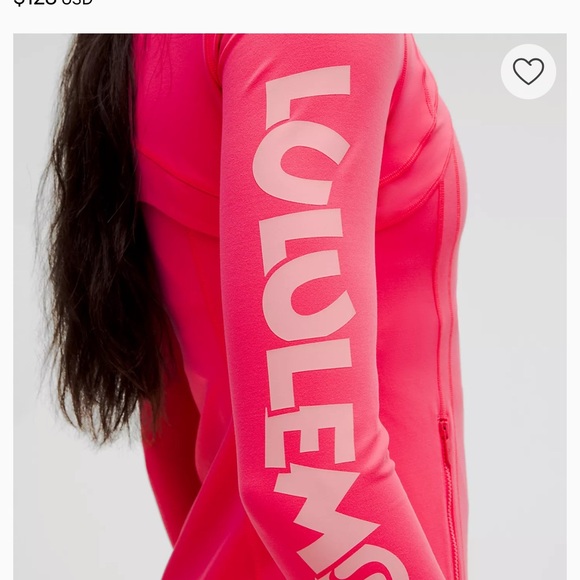 Lululemon Disney Define Jacket Pink Pink Size 14 - Picture 4 of 11